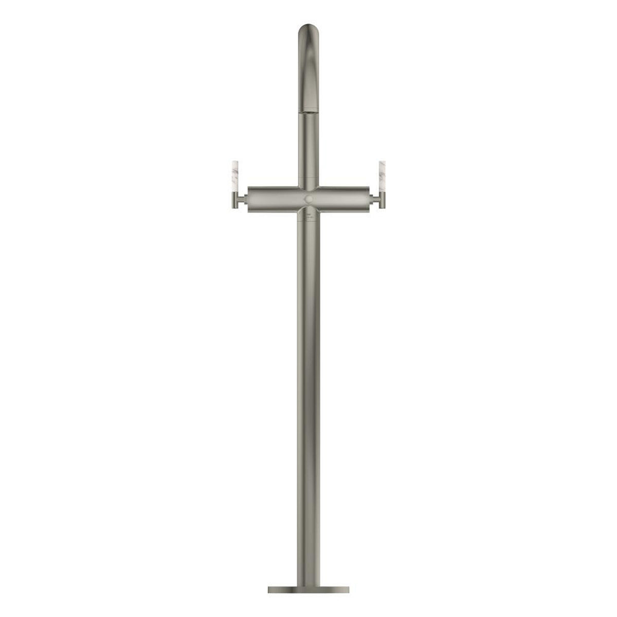 Grohe Atrio Private Collection Tek Yerden Küvet Bataryası (Sıva Üstü Grubu), Saten Çelik - Ürün Görseli