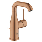 Grohe Essence New Lavabo Bataryası, Sifon Kumandalı, Fırçalı Bakır - Ürün Görseli
