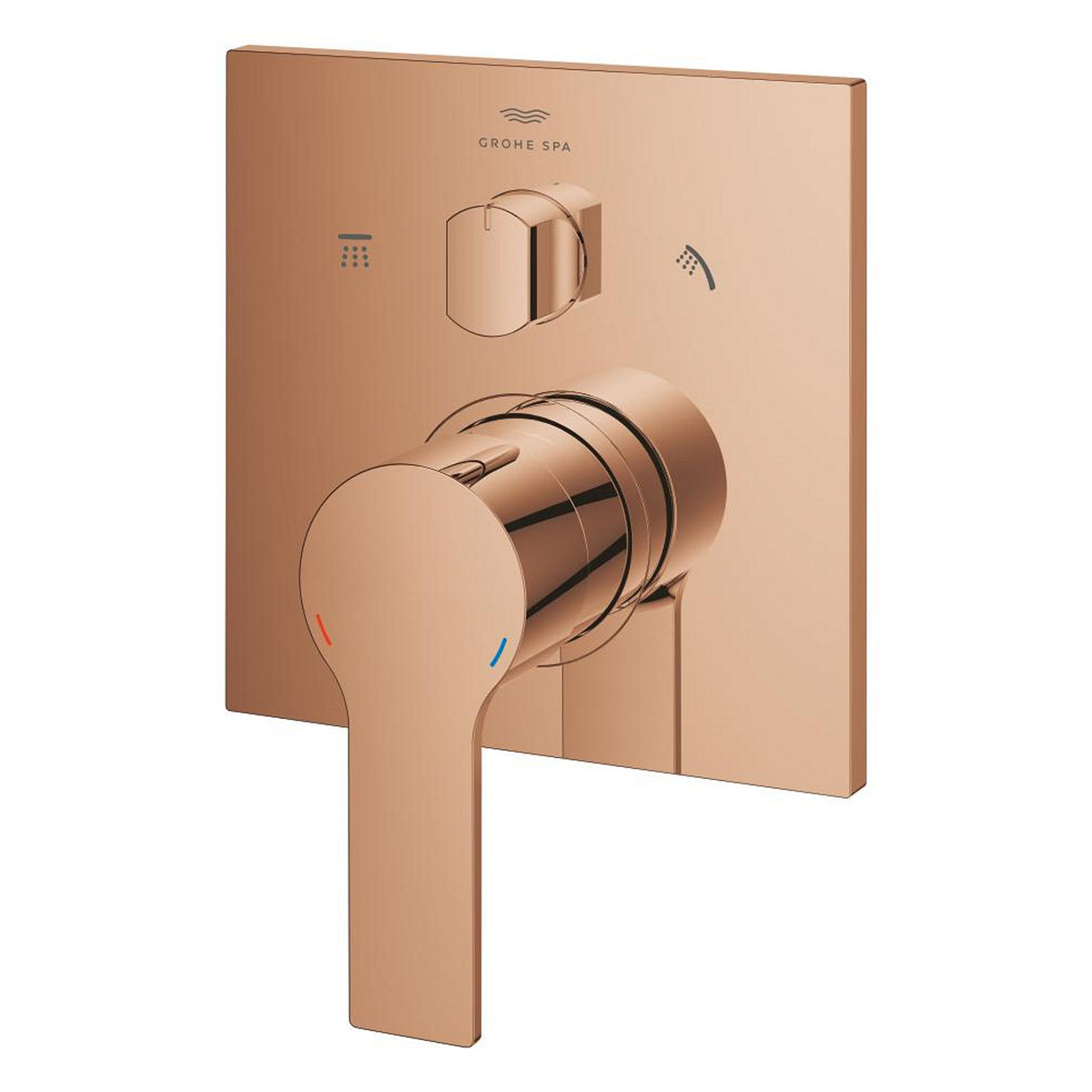 Grohe Allure Ankastre Banyo Bataryası (3 Yollu, Sıva Üstü Grubu), Bakır - Ürün Görseli
