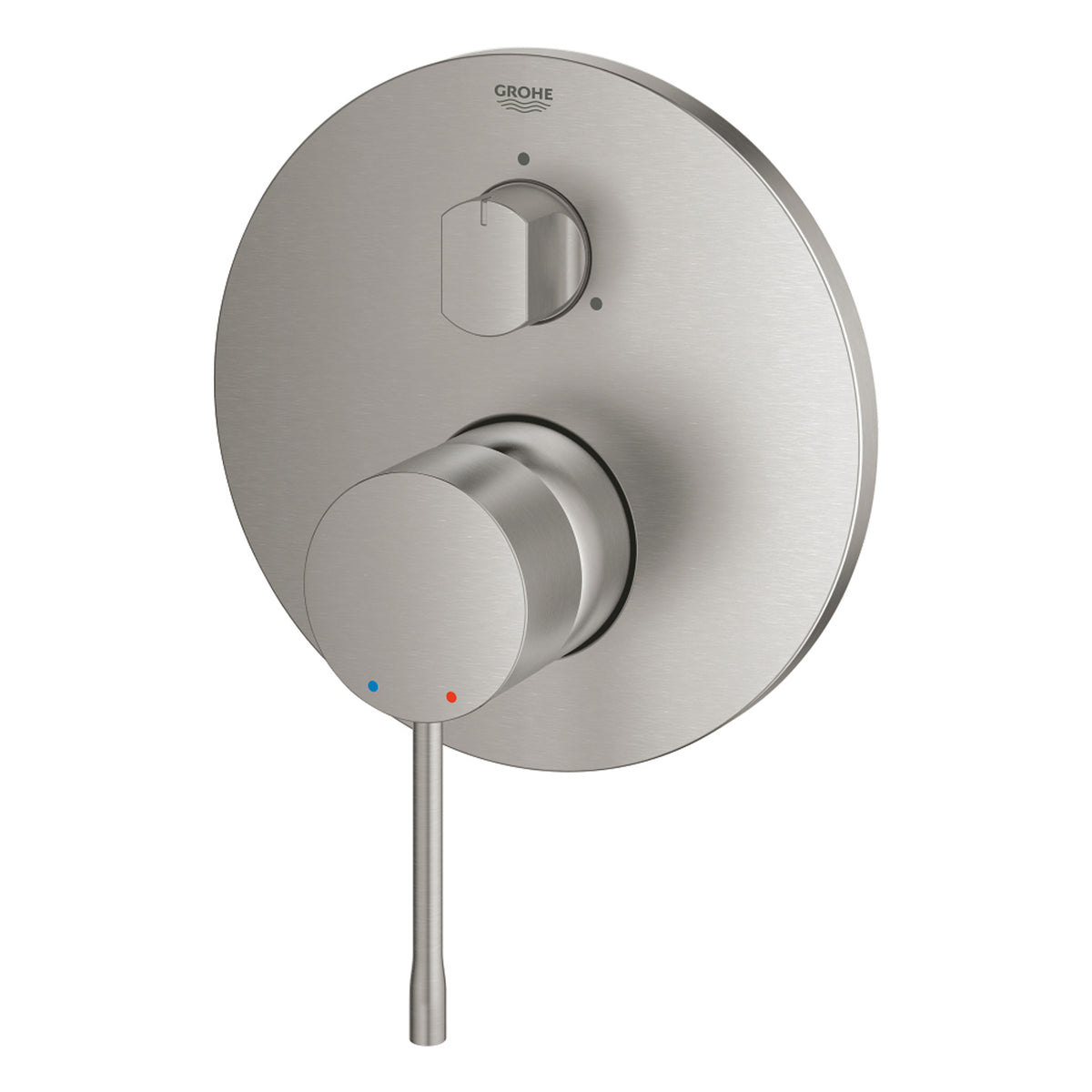 Grohe Essence Ankastre Banyo/Duş Bataryası (Sıva Üstü Grubu), 3 Yollu, Paslanmaz Çelik - Ürün Görseli