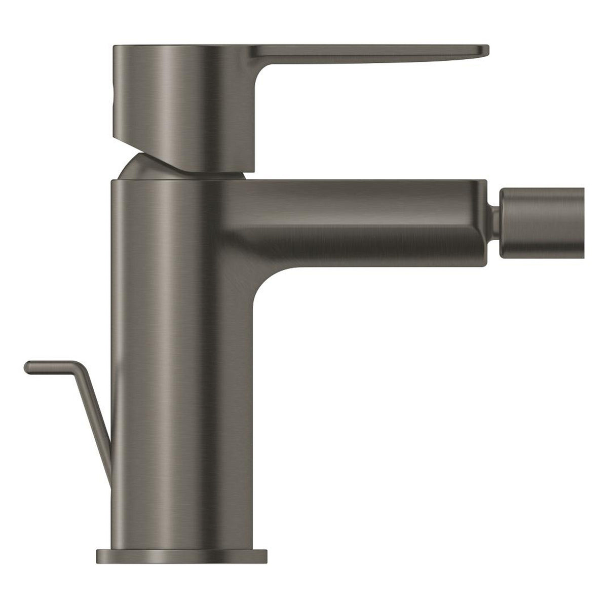 Grohe Lineare Sifon Kumandalı Bide Bataryası, Fırçalı Sert Grafit - Ürün Görseli