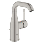 Grohe Essence New Lavabo Bataryası, Sifon Kumandalı, Paslanmaz Çelik - Ürün Görseli