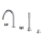 Grohe Atrio Private Collection 5 Delikli Ankastre Küvet Bataryası (Sıva Üstü Grubu) - Ürün Görseli