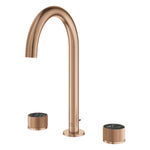 Grohe Atrio Private Collection 3 Delikli Ankastre Lavabo Bataryası, Sifon Kumandalı (L-Boy), Fırçalı Bakır - Ürün Görseli