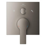 Grohe Allure Ankastre Banyo Bataryası (3 Yollu, Sıva Üstü Grubu), Fırçalı Sert Grafit - Ürün Görseli