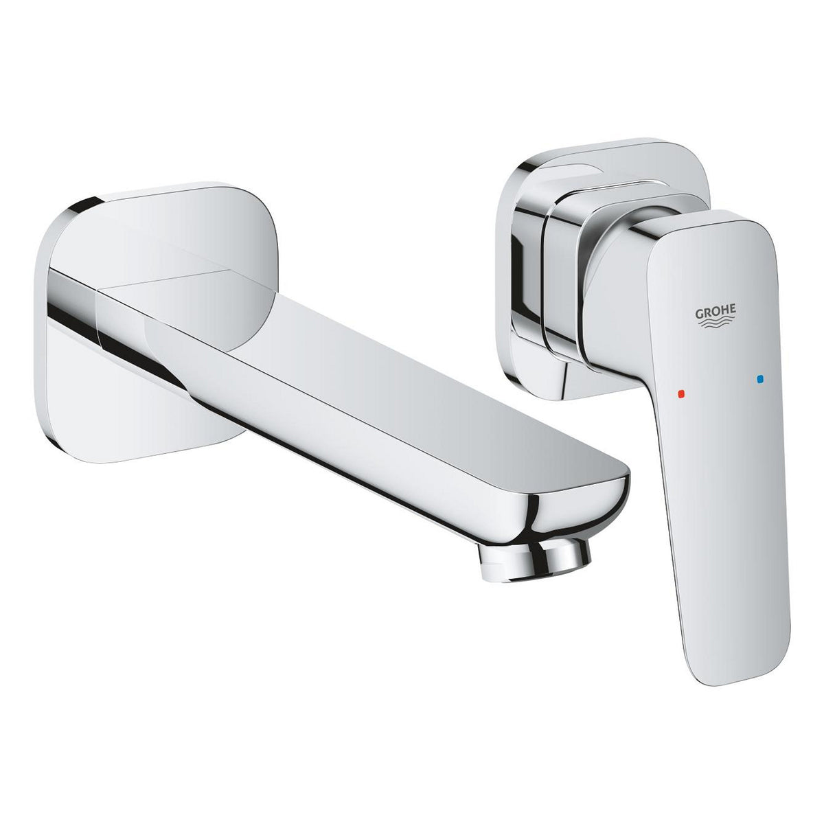 Grohe Cubeo 2 Delikli Duvardan Ankastre Lavabo Bataryası, M-Boy (Sıva Üstü Grubu) - Ürün Görseli