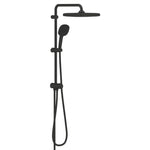 Grohe Tempesta System 250 Cube Kare Duş Başlıklı Duvara Monte Duş Sistemi, Yön Değiştiricili, Mat Siyah - Ürün Görseli