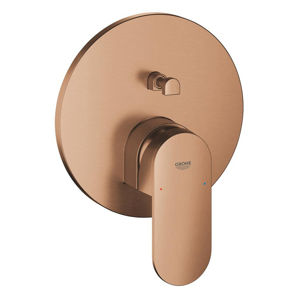 Grohe Plus Ankastre Banyo/Duş Bataryası (Sıva Üstü Grubu), Fırçalı Bakır - Ürün Görseli