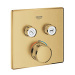 Grohe Grohtherm SmartControl Akış Kontrollü Ankastre Termostatik Banyo Bataryası (2 Yollu, Sıva Üstü Grubu), Fırçalı Altın - Ürün Görseli