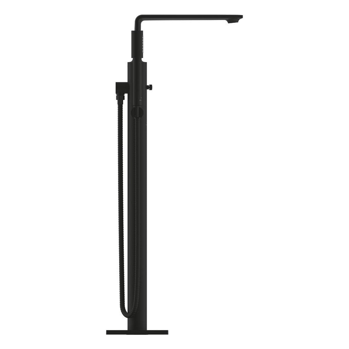 Grohe Allure Ankastre Yerden Küvet Bataryası (Sıva Üstü Grubu), Hayalet Siyah - Ürün Görseli