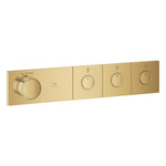 Grohe Grohtherm Aqua Tiles SmartControl Termostatik Ankastre Banyo Bataryası, 3 Çıkışlı, Altın (Sıva Üstü Grubu) - Ürün Görseli