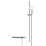 Grohe Grohtherm 1000 Performance Termostatik Duş Bataryası ve Sürgülü El Duşu Seti - Ürün Görseli