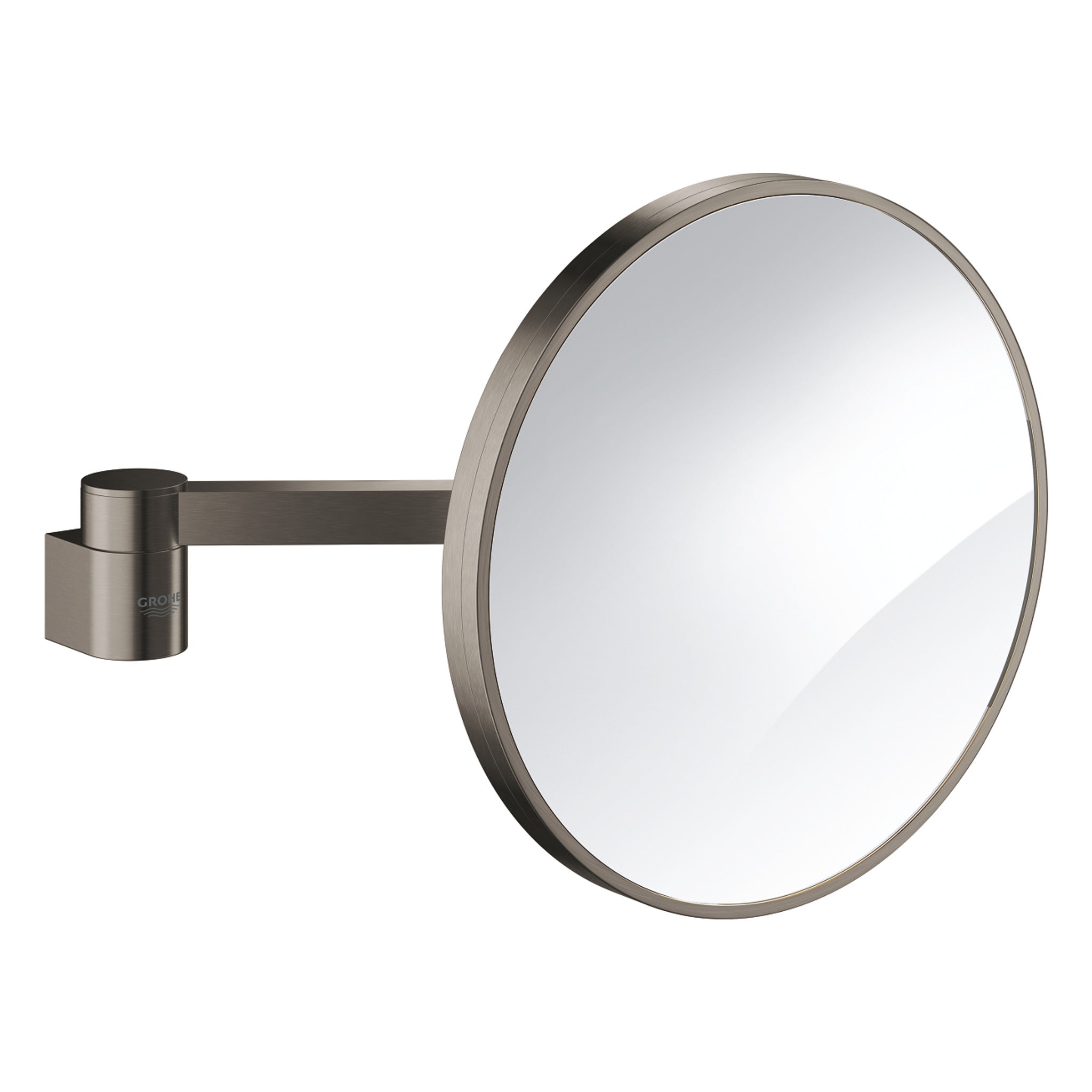 Grohe Selection Makyaj ve Tıraş Aynası, Fırçalı Sert Grafit - Ürün Görseli