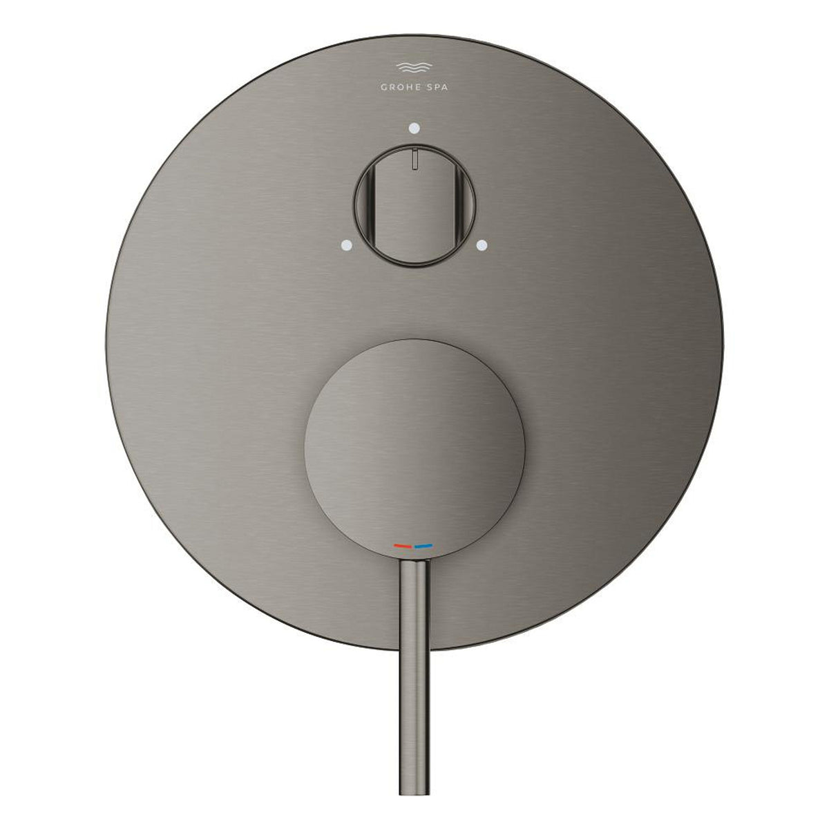 Grohe Atrio Ankastre Banyo/Duş Bataryası (Sıva Üstü Grubu), 3 Yollu, Fırçalı Sert Grafit - Ürün Görseli