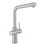 Grohe Blue Home Arıtmalı İçme Suyu ve Soda Yapan Eviye Bataryası, Paslanmaz Çelik - Ürün Görseli