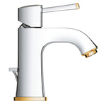 Grohe Grandera Lavabo Bataryası, Sifon Kumandalı, Krom-Altın - Ürün Görseli