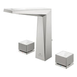 Grohe Allure Brilliant Private Collection L-Boy, 3 Delikli Lavabodan Ankastre Lavabo Bataryası, Sifon Kumandalı, Paslanmaz Çelik - Ürün Görseli