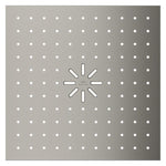 Grohe Rainshower Aqua Tiles Duo Ankastre Tepe Duşu, 2 Fonksiyonlu, Paslanmaz Çelik (Sıva Üstü Grubu) - Ürün Görseli