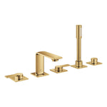 Grohe Allure 5 Delikli Ankastre Küvet Bataryası, Altın - Ürün Görseli