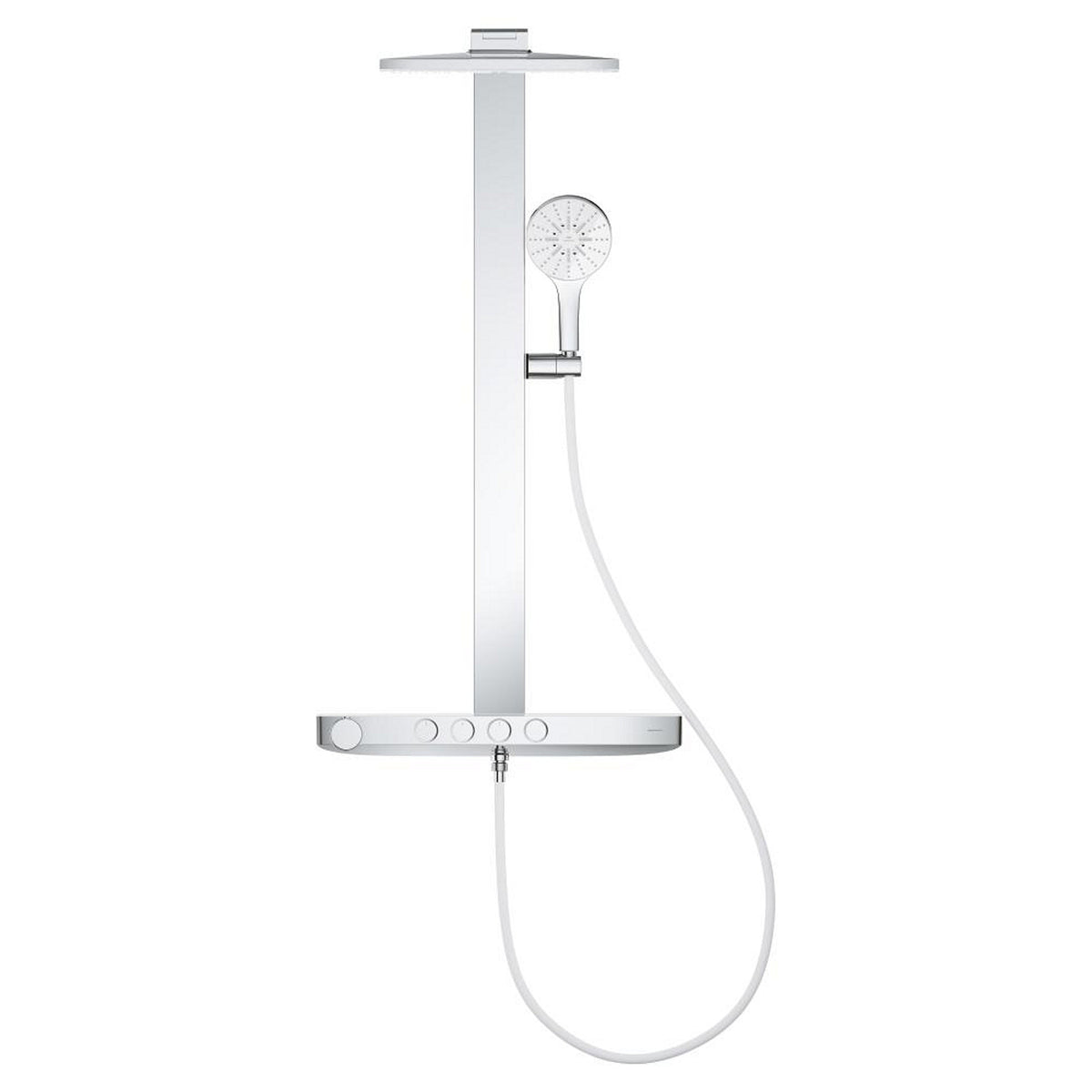 Grohe Rainshower Aqua Pure SmartControl Duş Sistemi, Duvara Monte, Termostatik Bataryalı Duş Kolonu - Ürün Görseli