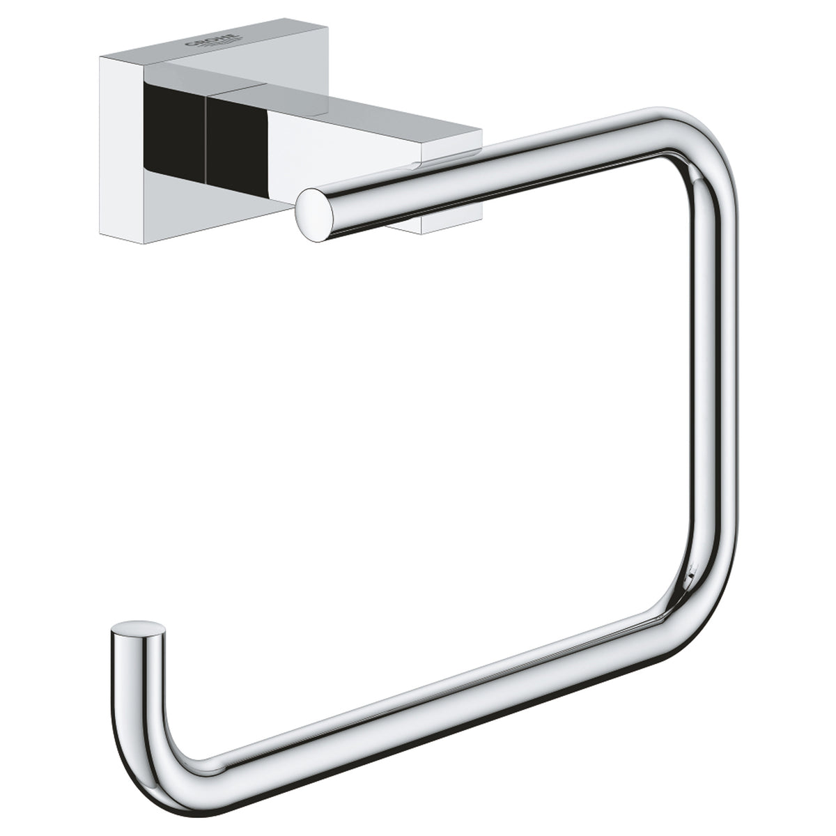 Grohe Eurocube Tuvalet Kağıtlığı Kapaksız, Krom - Ürün Görseli