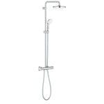 Grohe BauClassic System 210 Duvara Monte Termostatik Bataryalı Duş Kolonu - Ürün Görseli