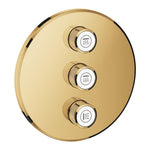 Grohe SmartControl Akış Kontrollü Ankastre Yönlendirici (3 Yollu, Sıva Üstü Grubu), Altın - Ürün Görseli