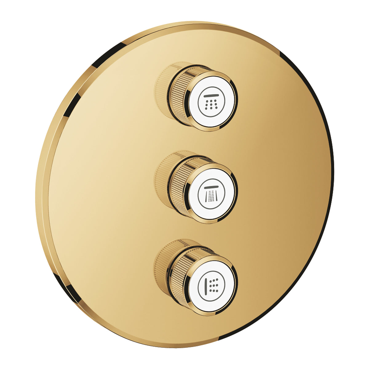 Grohe SmartControl Akış Kontrollü Ankastre Yönlendirici (3 Yollu, Sıva Üstü Grubu), Altın - Ürün Görseli
