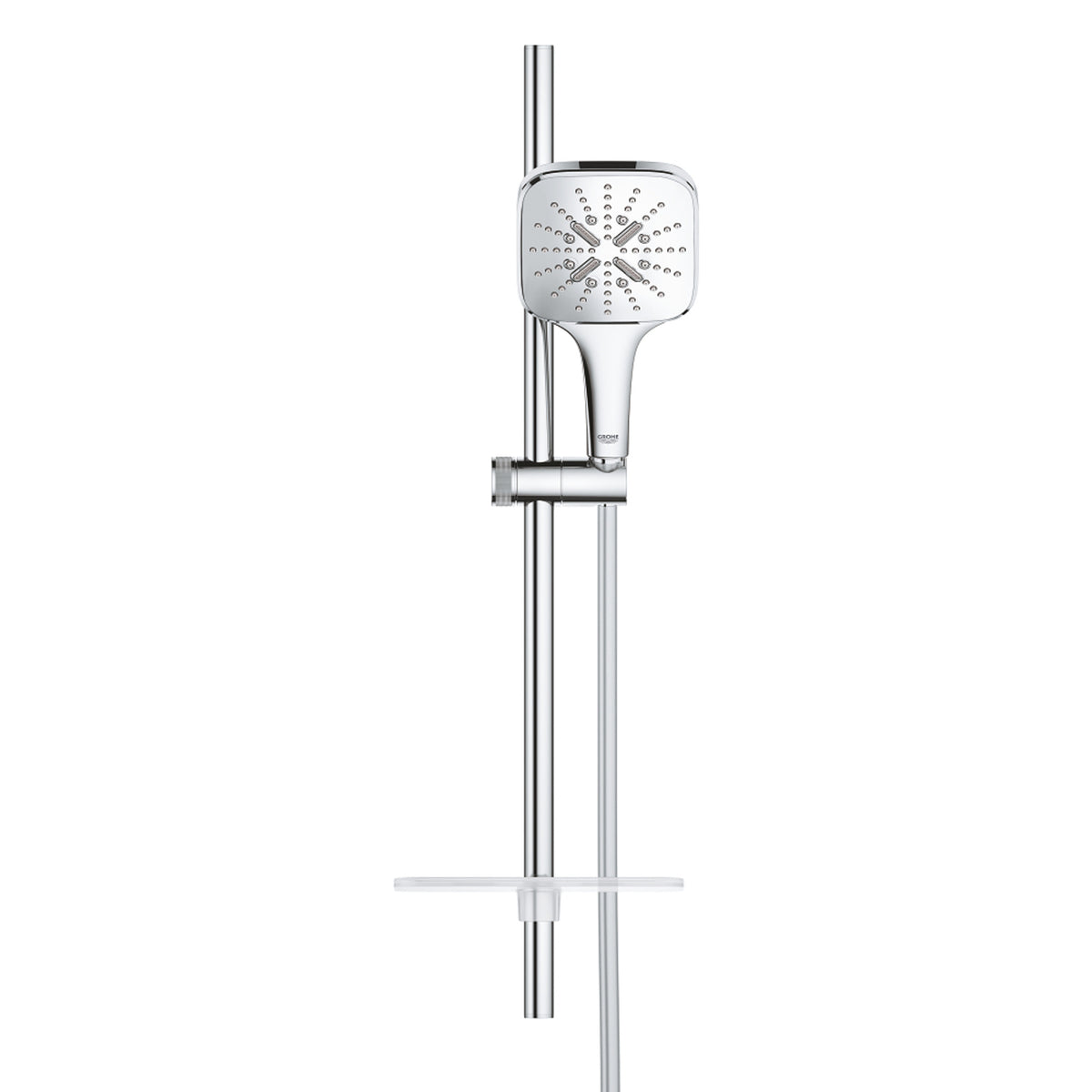 Grohe RainShower SmartActive 130 Cube Sürgülü Duş Seti, 3 Fonksiyonlu - Ürün Görseli