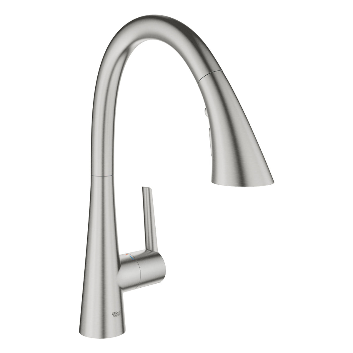 Grohe Zedra Spiralli Eviye Bataryası, Paslanmaz Çelik - Ürün Görseli