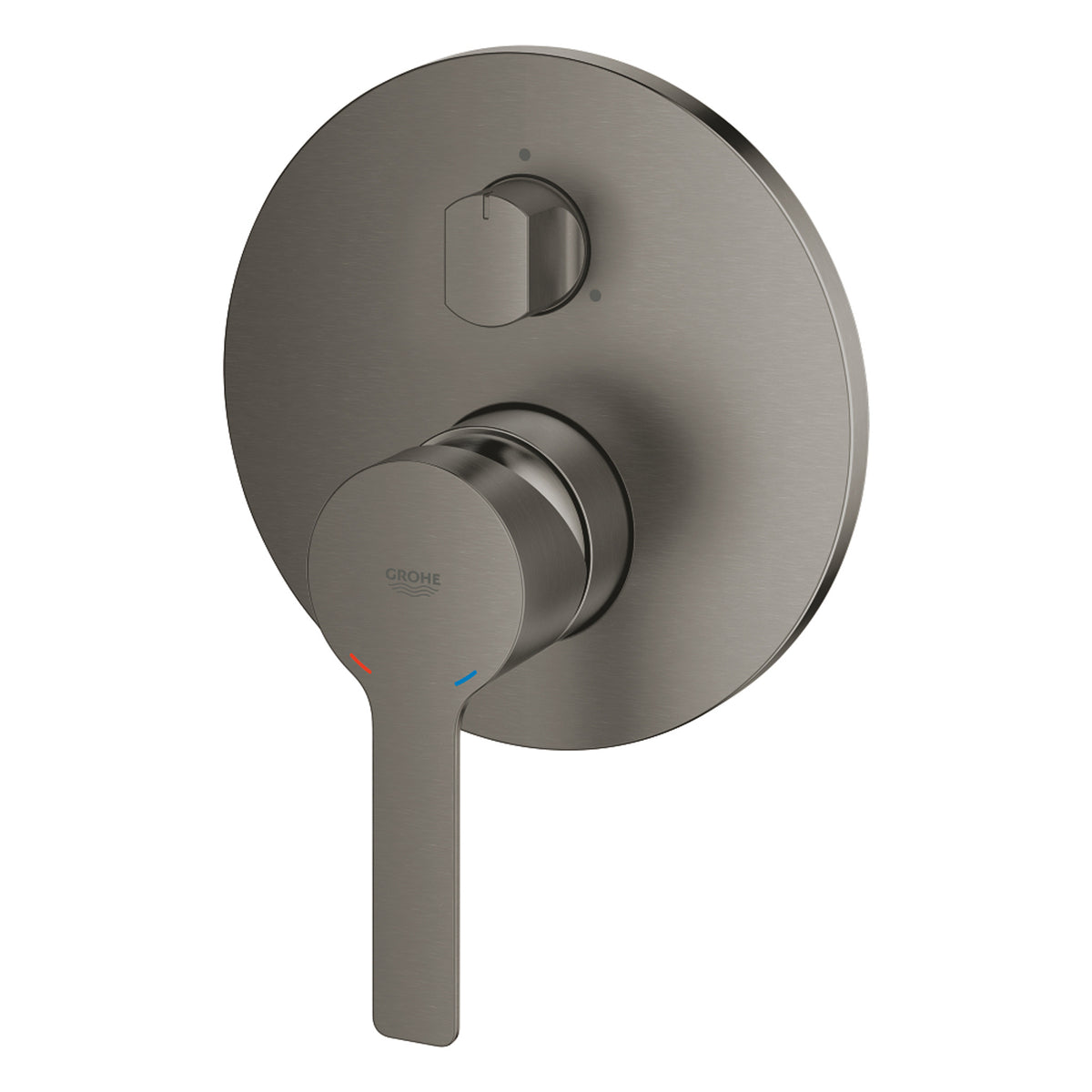 Grohe Lineare Ankastre Banyo Bataryası (3 Yollu, Sıva Üstü Grubu), Fırçalı Sert Grafit - Ürün Görseli