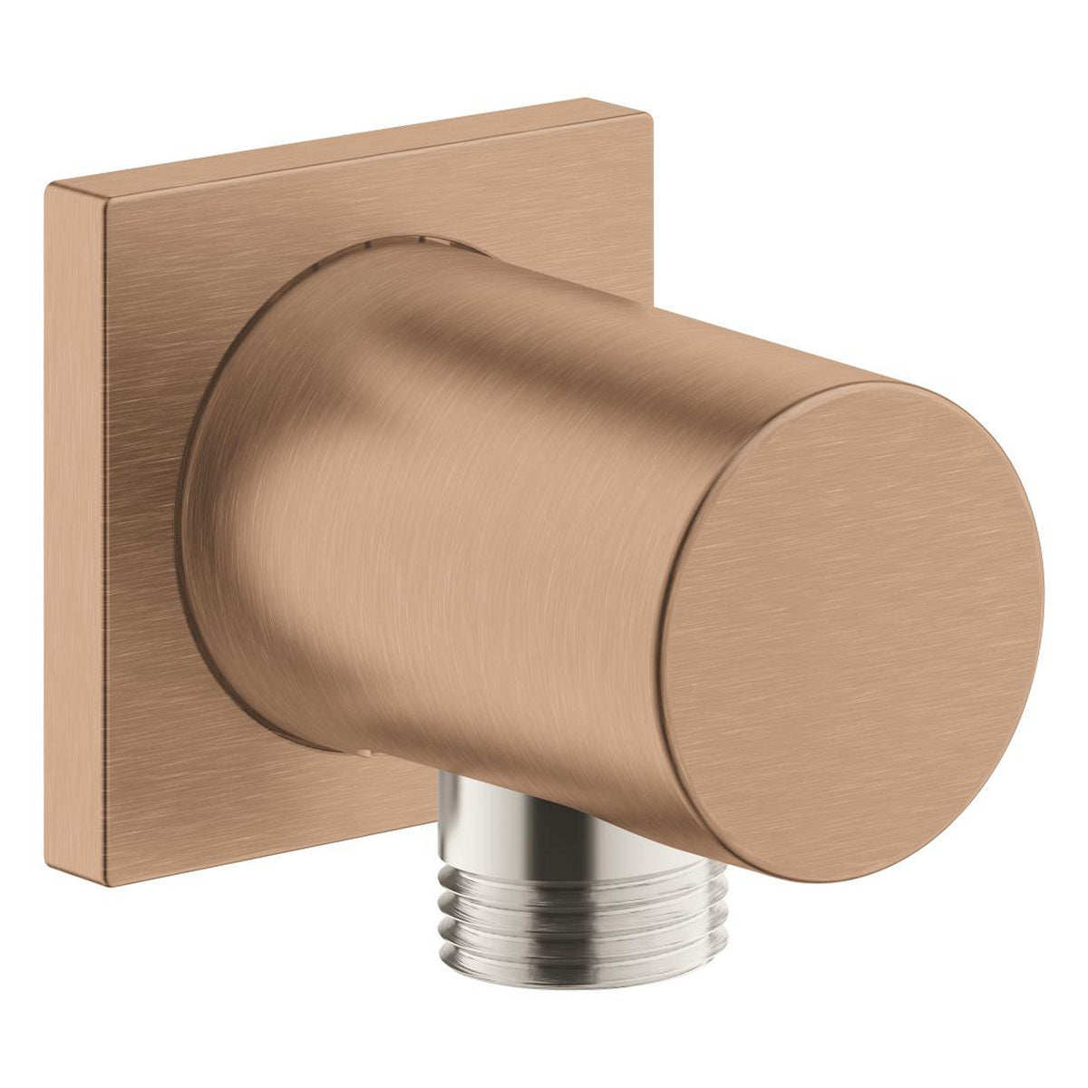 Grohe Rainshower Duş Cıkış Dirseği (Kare Rozet), Fırçalı Bakır - Ürün Görseli