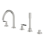 Grohe Atrio Private Collection 5 Delikli Ankastre Küvet Bataryası (Sıva Üstü Grubu), Paslanmaz Çelik - Ürün Görseli