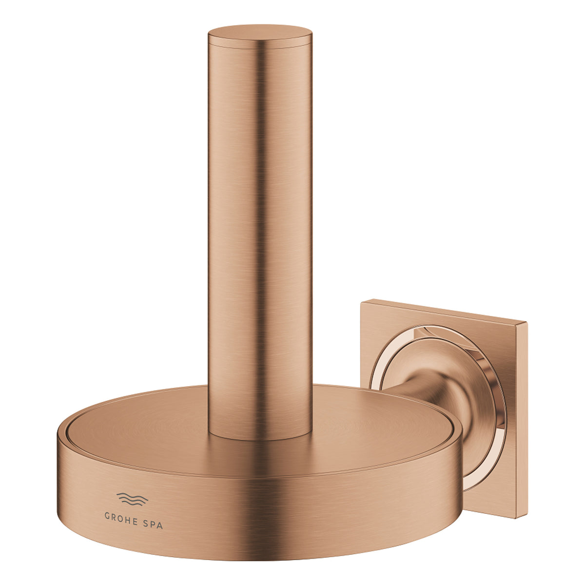 Grohe Allure Yedek Tuvalet Kağıtlığı, Fırçalı Bakır - Ürün Görseli