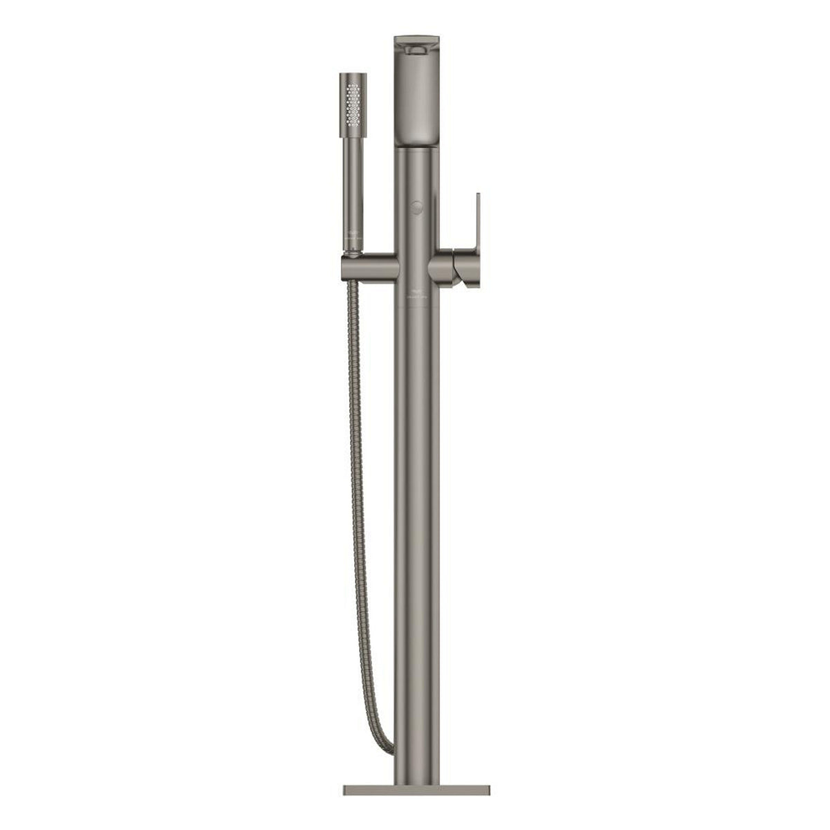 Grohe Allure Ankastre Yerden Küvet Bataryası (Sıva Üstü Grubu), Fırçalı Sert Grafit - Ürün Görseli