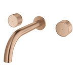 Grohe Atrio Private Collection 3 Delikli Ankastre Lavabo Bataryası (Sıva Üstü Grubu) Fırçalı Bakır - Ürün Görseli