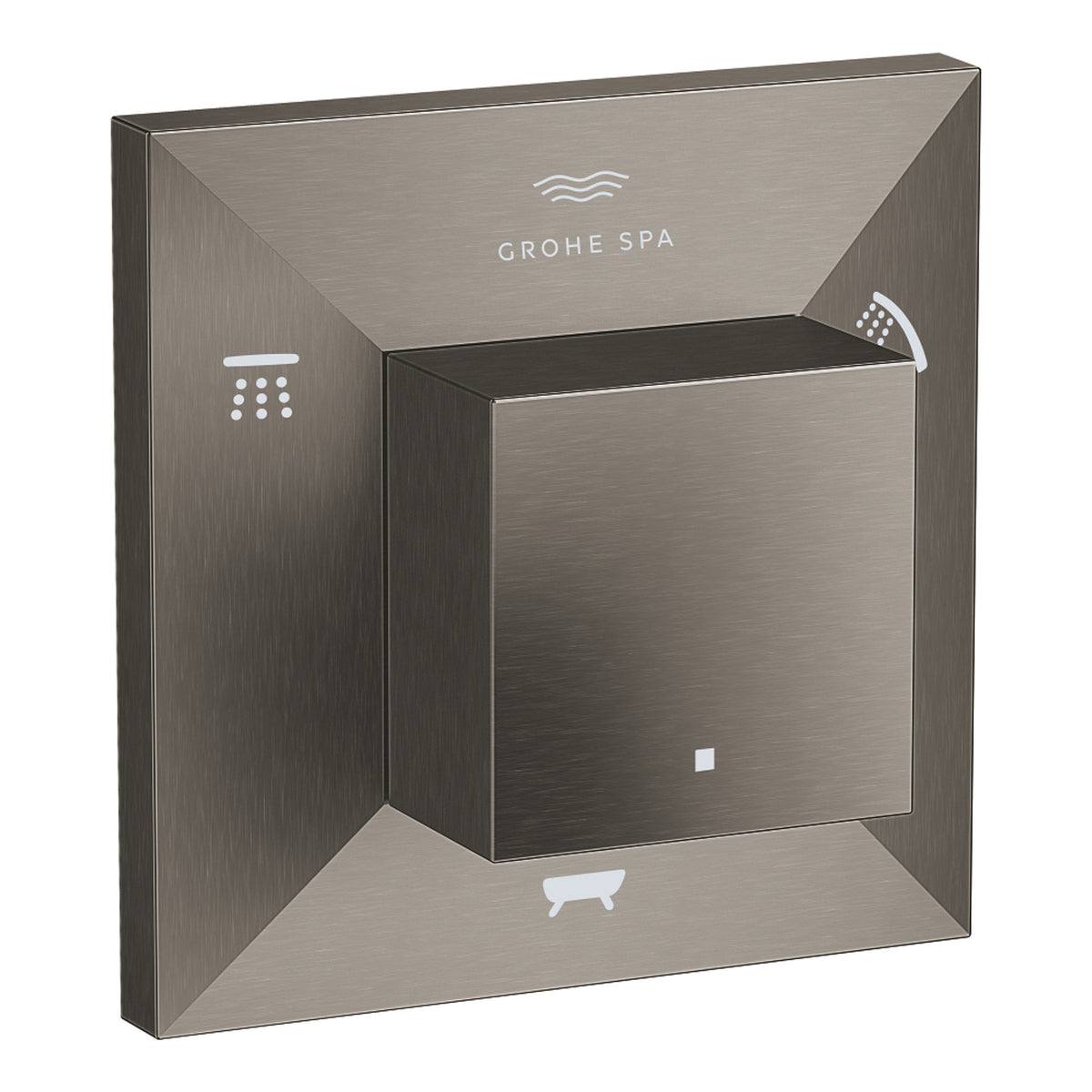 Grohe Allure Brilliant 5 Yollu Yön Değiştirici (Sıva Üstü Grubu), Fırçalı Sert Grafit - Ürün Görseli
