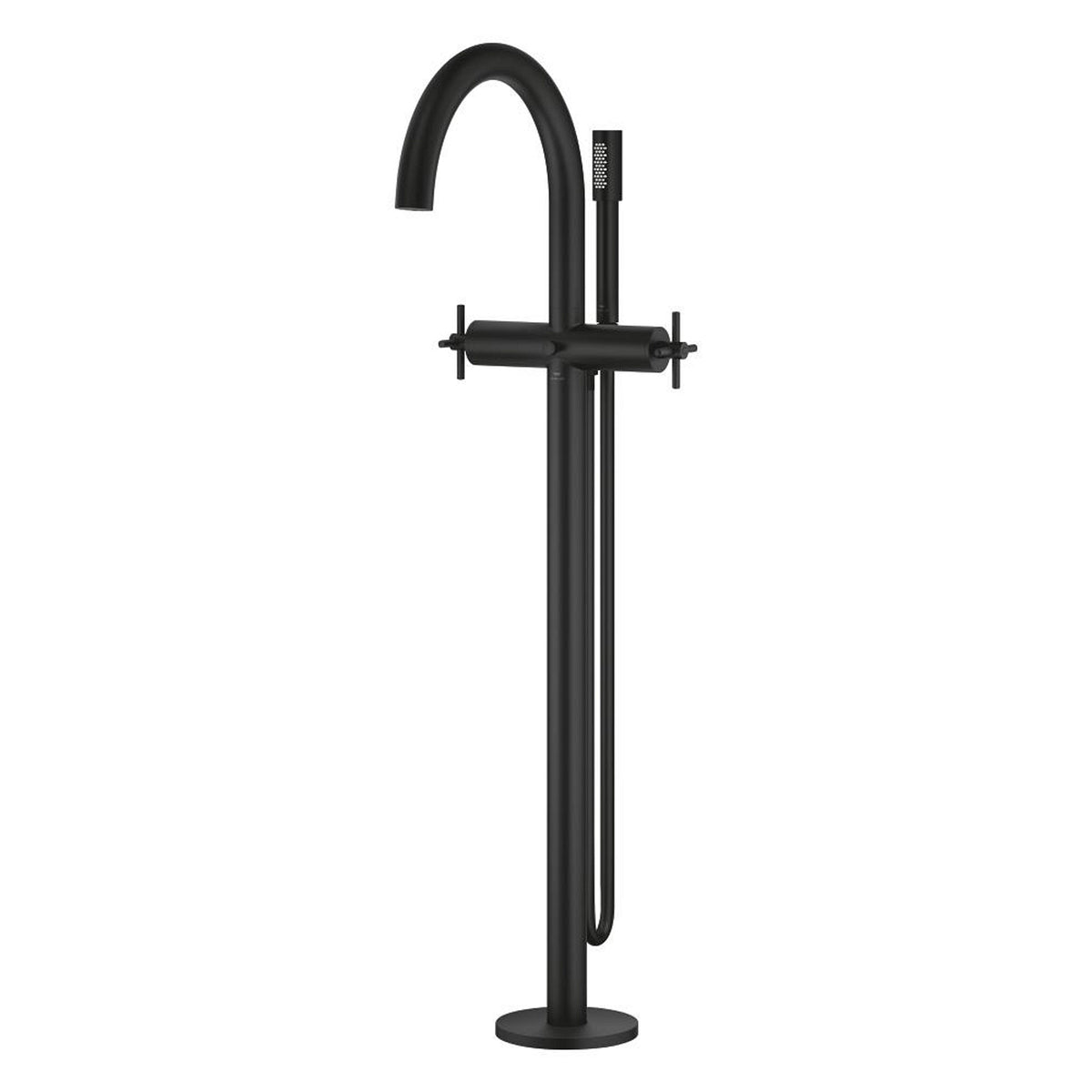 Grohe Atrio Yerden Küvet Bataryası (Sıva Üstü Grubu), Hayalet Siyah - Ürün Görseli