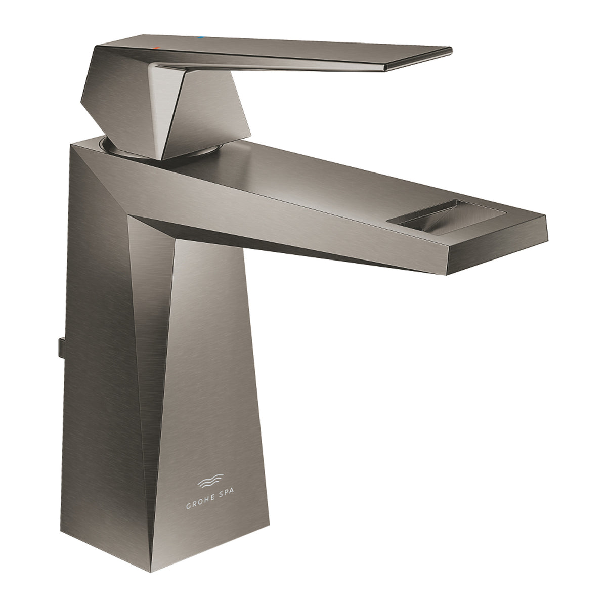 Grohe Allure Brilliant Sifon Kumandalı Lavabo Bataryası, Fırçalı Sert Grafit - Ürün Görseli