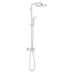 Grohe Tempesta System 250 Duvara Monte Duş Bataryalı Duş Kolonu, Krom-Beyaz - Ürün Görseli