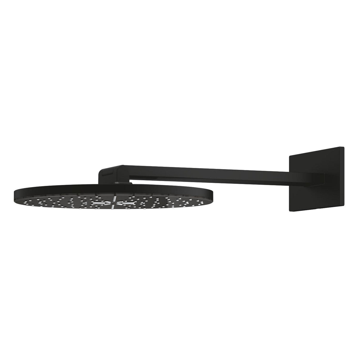 Grohe Rainshower Aqua Yuvarlak Tepe Duşu Seti, 36 cm, 2 Akışlı, Hayalet Siyah - Ürün Görseli