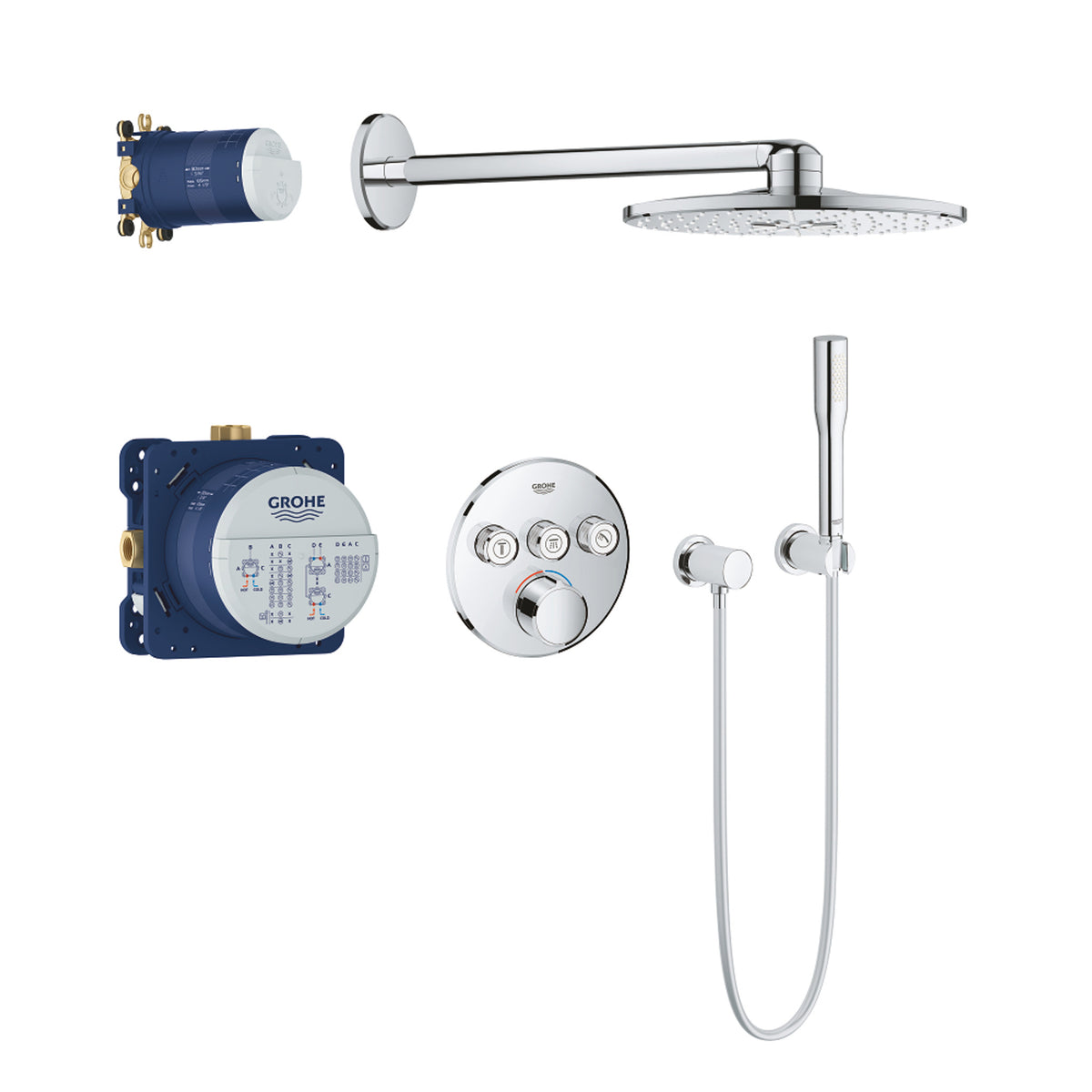 Grohe SmartControl Ankastre Duş Seti - Ürün Görseli