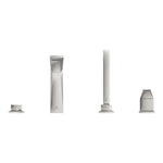 Grohe Allure Brilliant 4 Delikli Küvet Bataryası (Sıva Üstü Grubu), Paslanmaz Çelik - Ürün Görseli