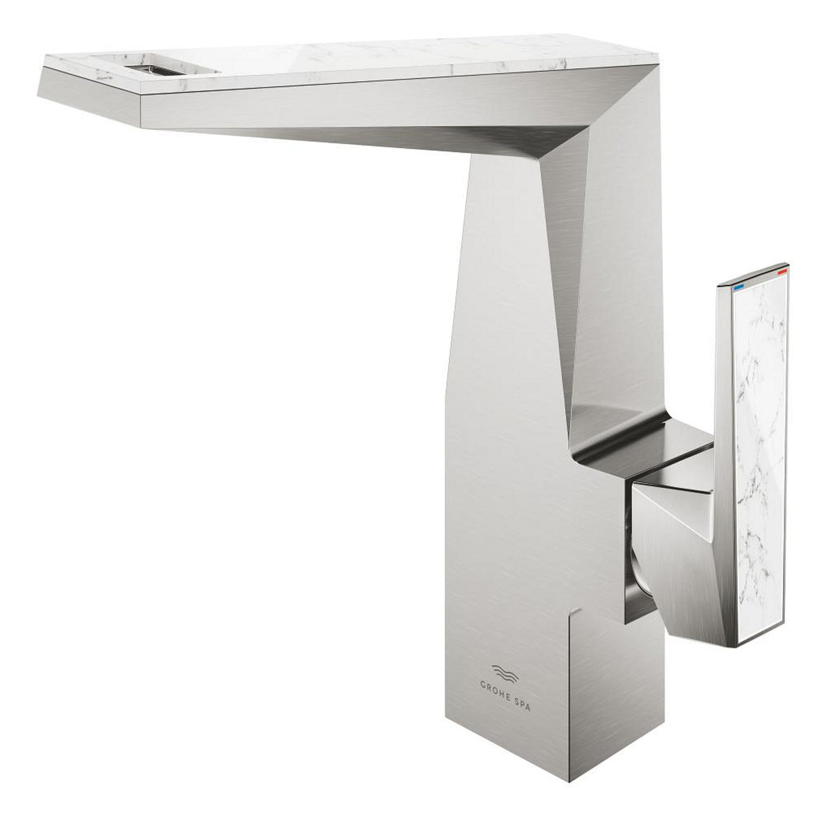 Grohe Allure Brilliant Private Collection L-Boy Sifon Kumandalı Yüksek Lavabo Bataryası, Paslanmaz Çelik - Ürün Görseli