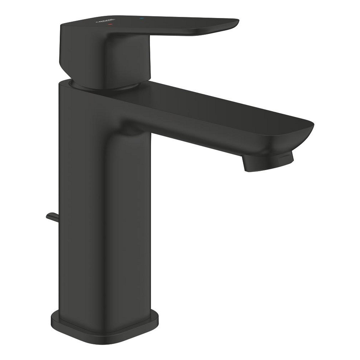 Grohe Cubeo Lavabo Bataryası, Mat Siyah, M-Boy (Sifon Kumandalı) - Ürün Görseli