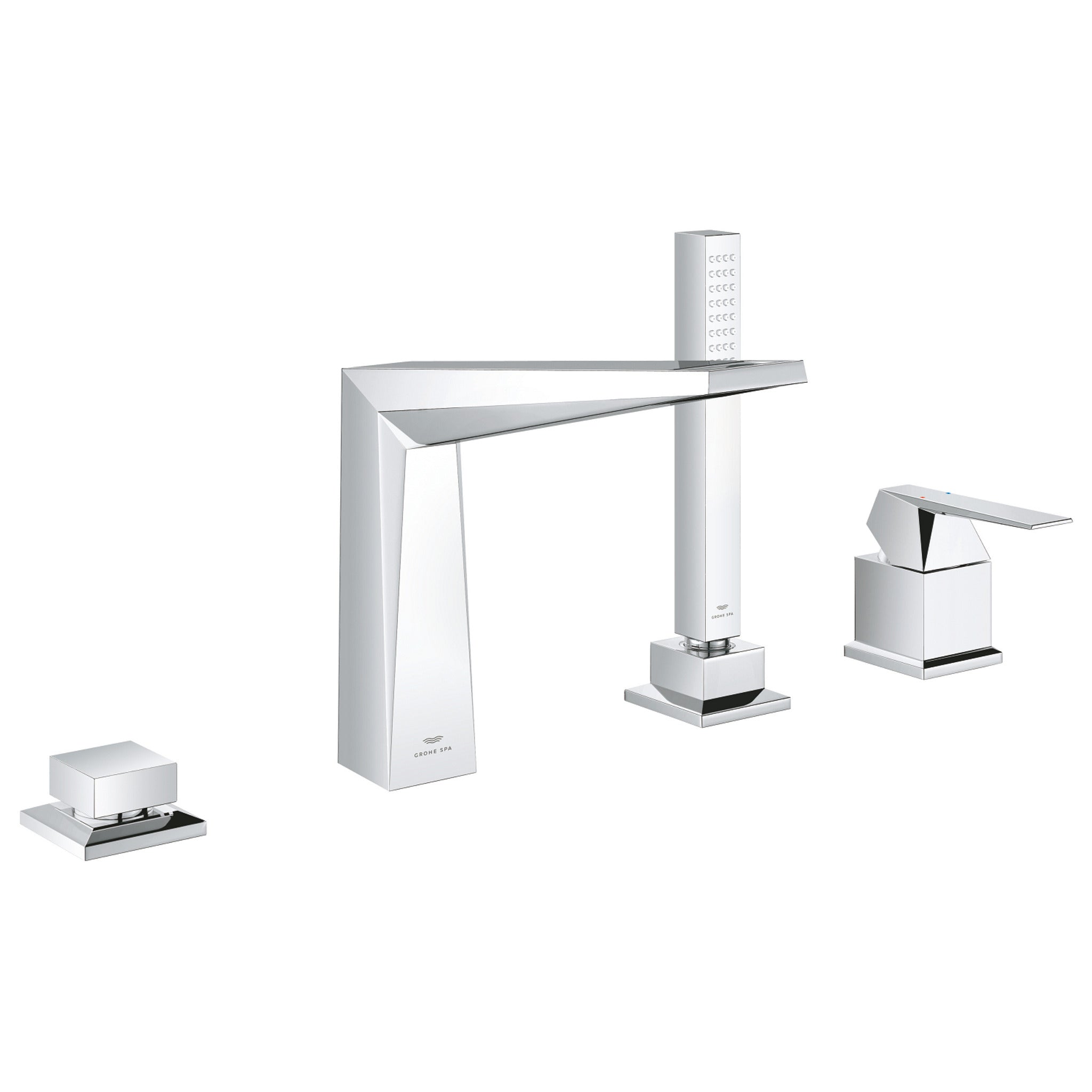 Grohe Allure Brilliant 4 Delikli Küvet Bataryası (Sıva Üstü Grubu) - Ürün Görseli