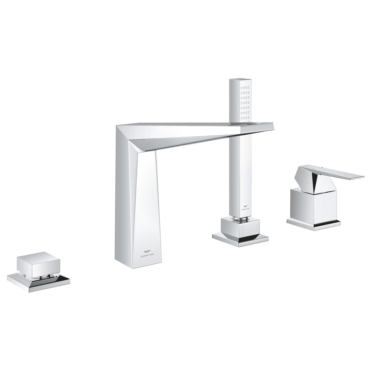 Grohe Allure Brilliant 4 Delikli Küvet Bataryası (Sıva Üstü Grubu) - Ürün Görseli