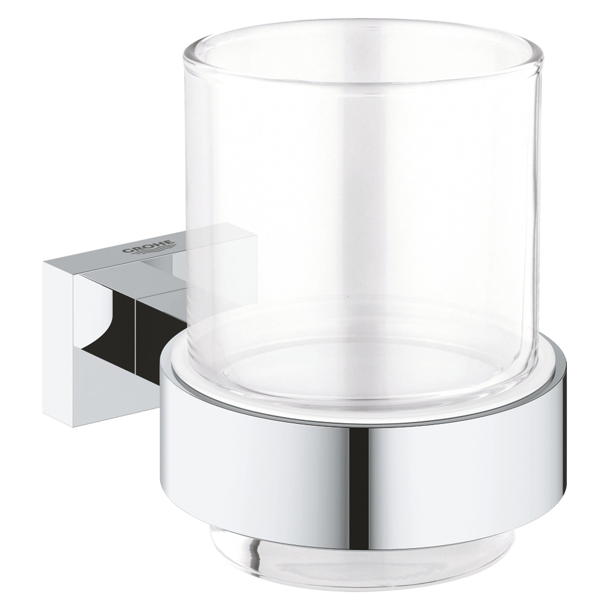 Grohe Essentials Cube Tutamaçlı Cam Fırçalık - Ürün Görseli