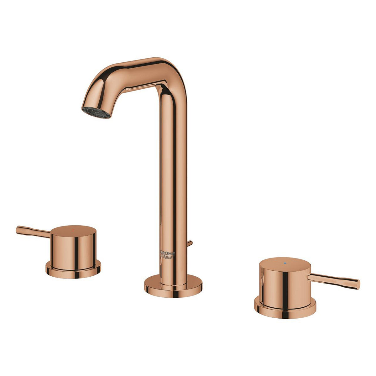 Grohe Essence 3 Delikli Lavabodan Ankastre Lavabo Bataryası, Bakır - Ürün Görseli
