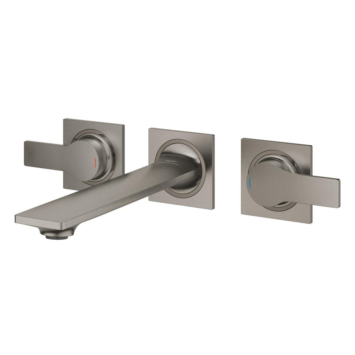 Grohe Allure Ankastre Lavabo Bataryası (Sıva Üstü Grubu), Fırçalı Sert Grafit - Ürün Görseli